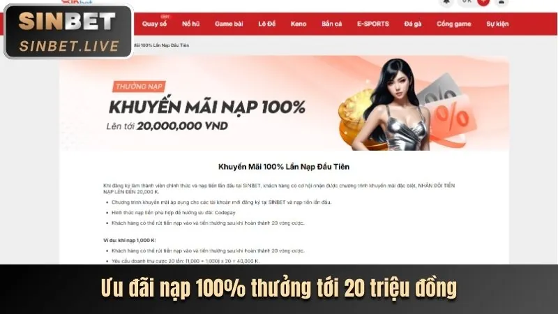Tiền thưởng chào mừng go99 apk